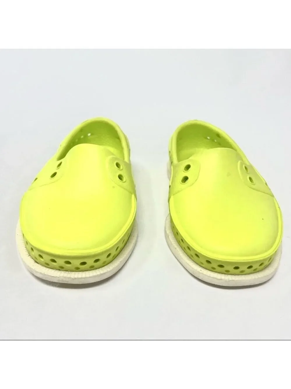 NATIVE Toddler Howard Yellow Boat Slip-On Shoes Size C5